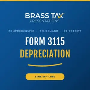 Form 3115 depreciation
