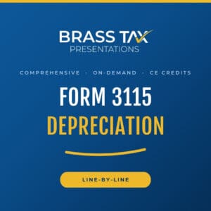 Form 3115 depreciation