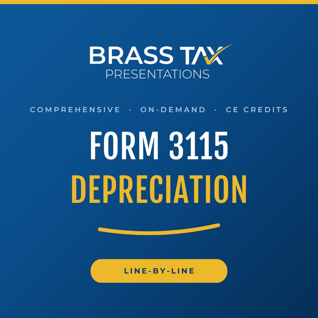 Form 3115 depreciation
