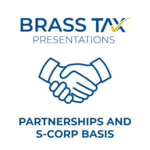 Partnership and S-Corp Basis (1)