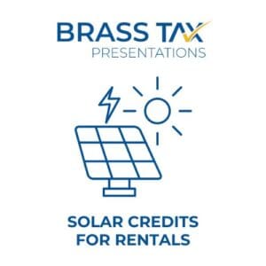 Solar Credits for Rentals