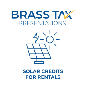 Solar Credits for Rentals