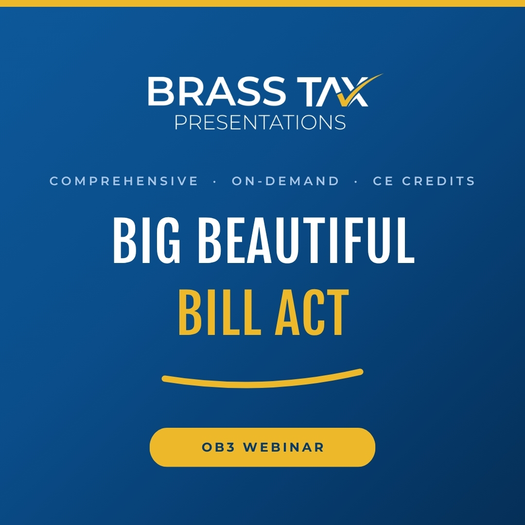 One Big Beautiful Bill Act